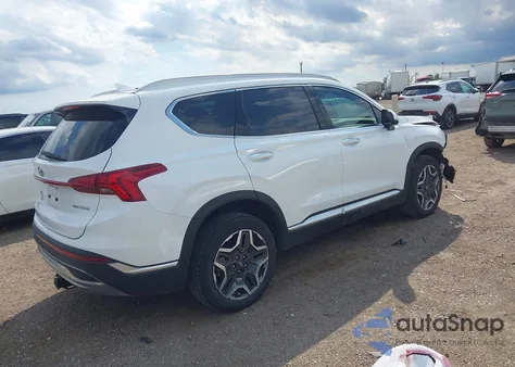 2023 Hyundai Santa Fe Hybrid Sel Premium from USA, damaged, VIN 5NMS3DA14PH002746